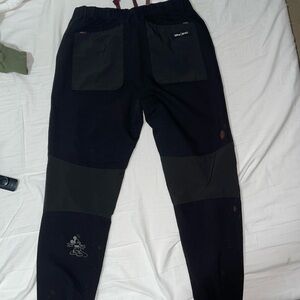 Figs Disney black jogger scrubs